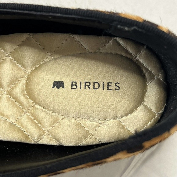Birdies Cheetah Leopard Calf Hair Starling Slip On Loafer Flat Shoes Size 7 - Picture 11 of 11